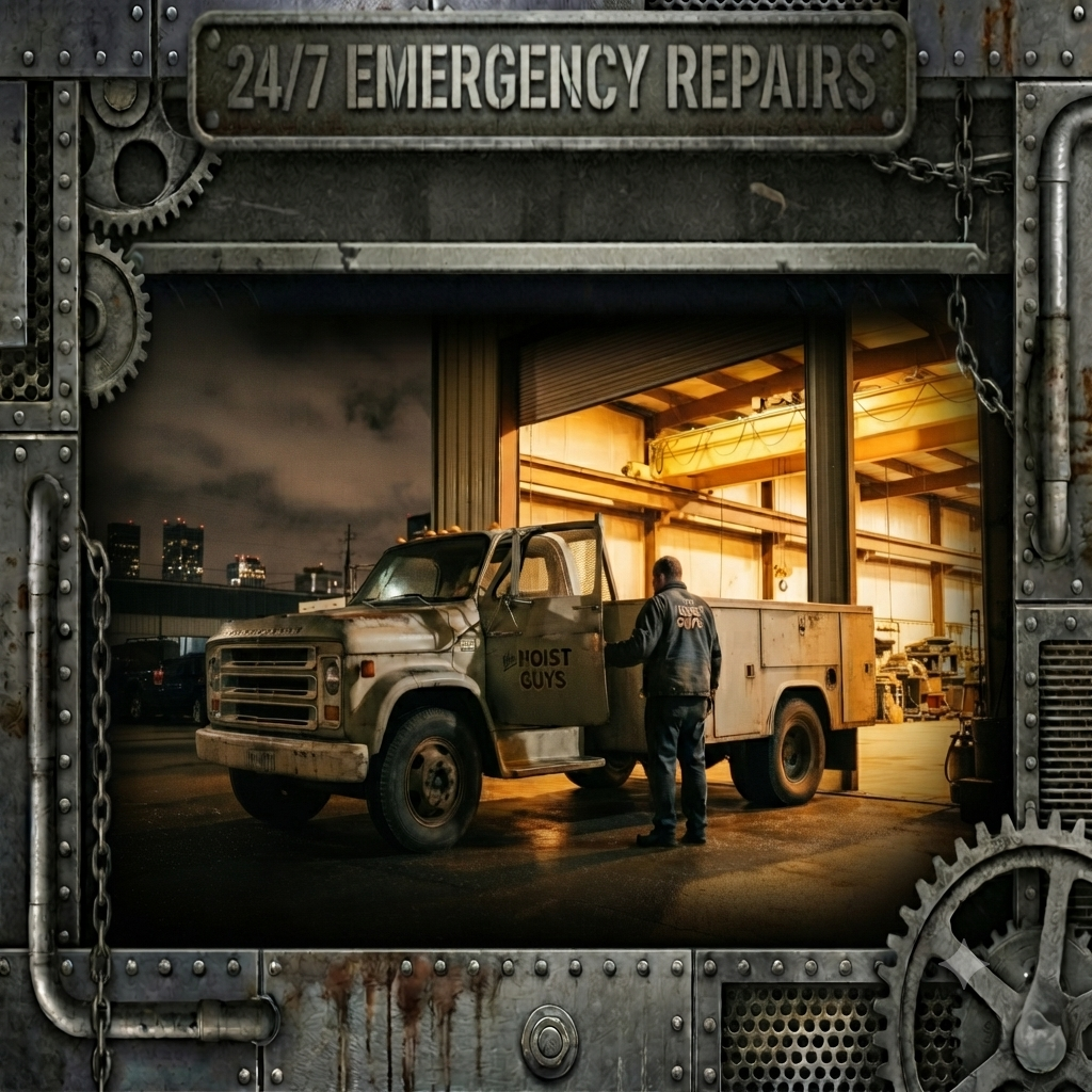 24/7 emergency hoist repair